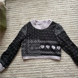 Heart embroidered sweater from Free People